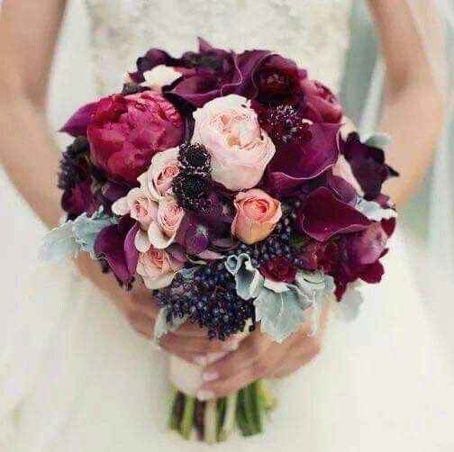 Color vino, protagonista de las bodas otoño - invierno - 1