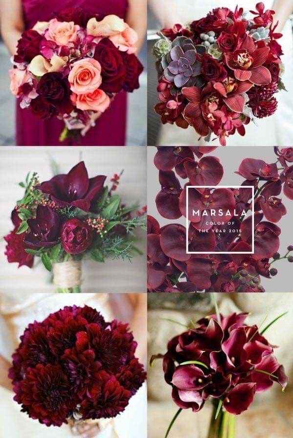 Color vino, protagonista de las bodas otoño - invierno - 4