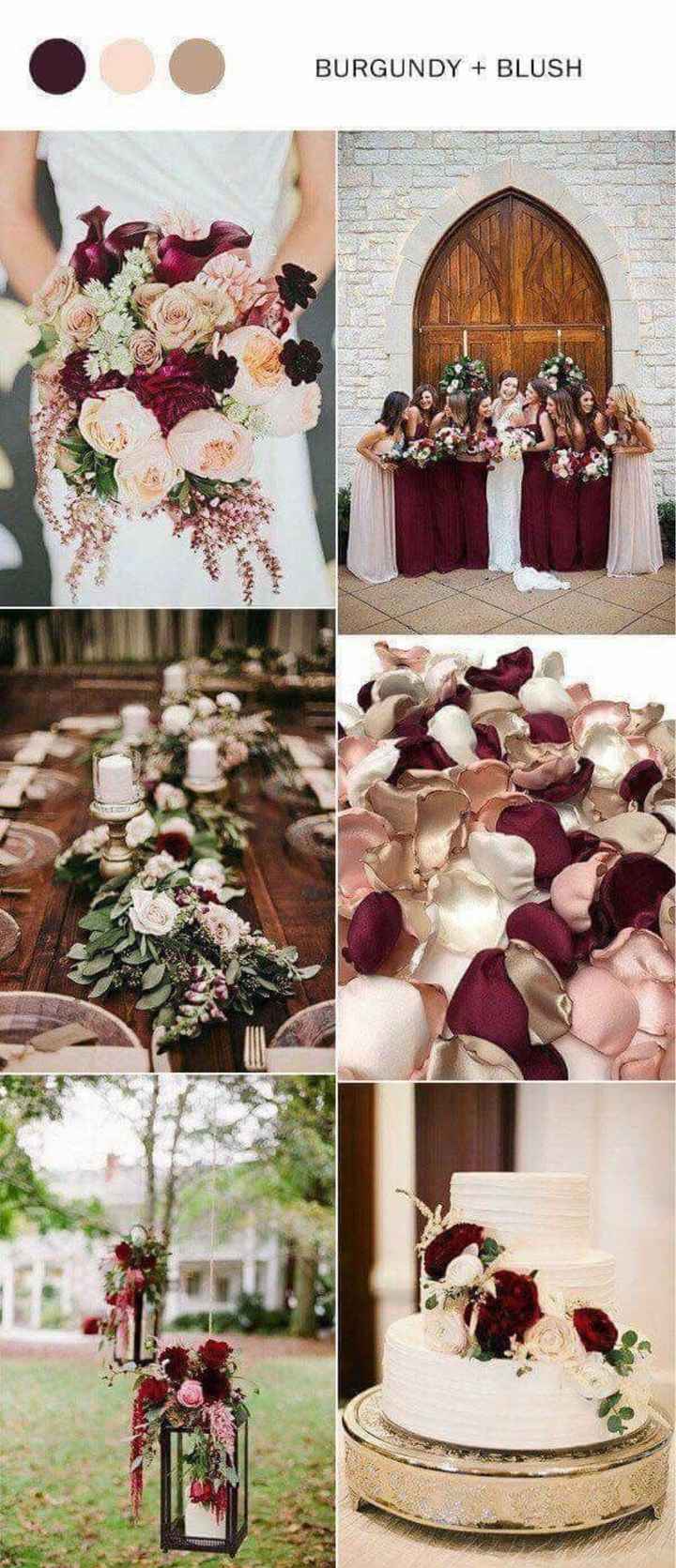 Color vino, protagonista de las bodas otoño - invierno - 9