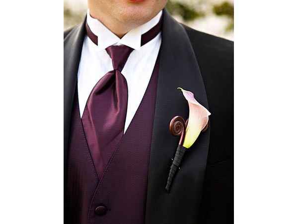 Color vino, protagonista de las bodas otoño - invierno - 10