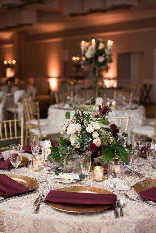 Color vino, protagonista de las bodas otoño - invierno - 13