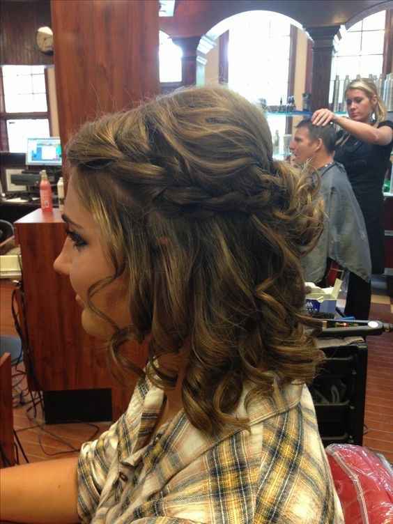 Peinados para cabello corto - 16