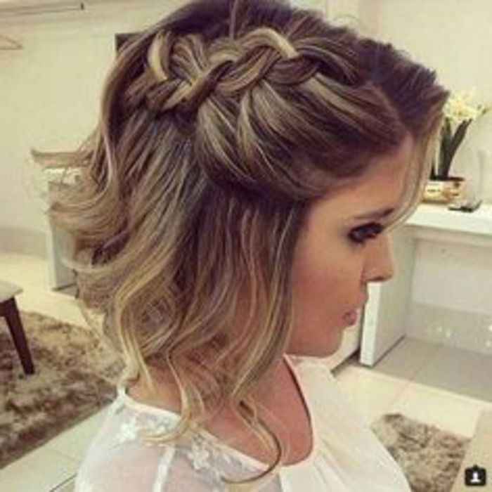 Peinados para cabello corto - 17