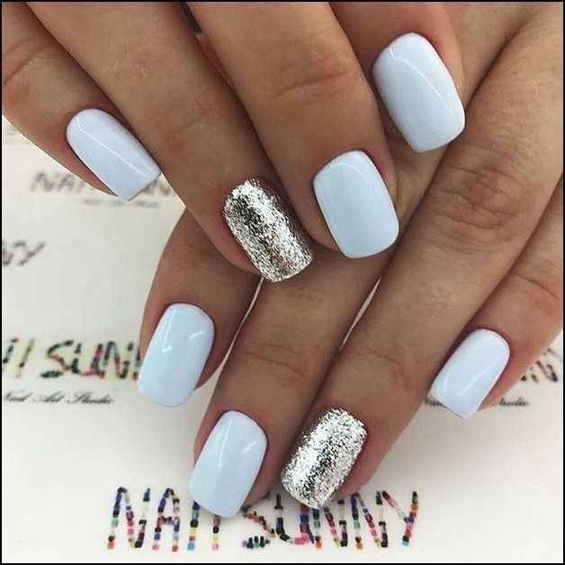 Manicura en tonos azules 💙💅🏻 - 18