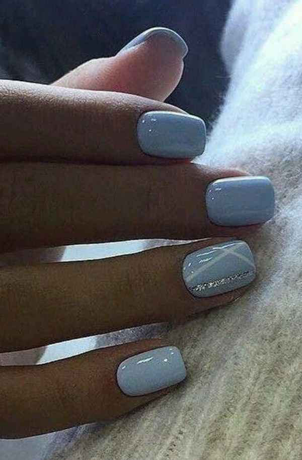 Manicura en tonos azules 💙💅🏻 - 23