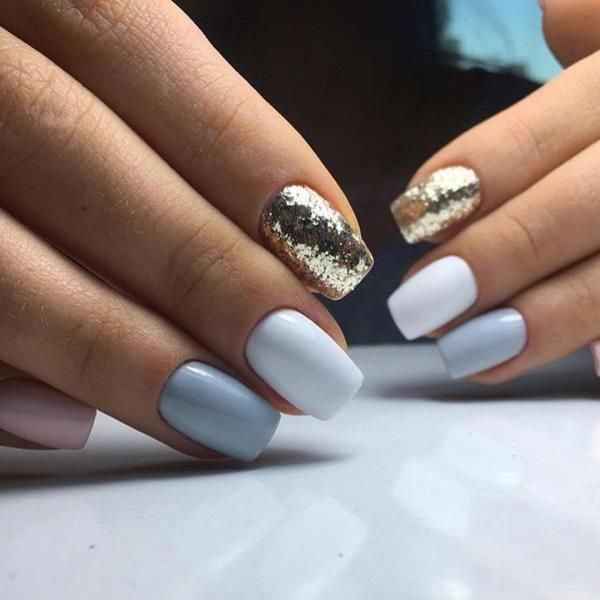 Manicura en tonos azules 💙💅🏻 - 24