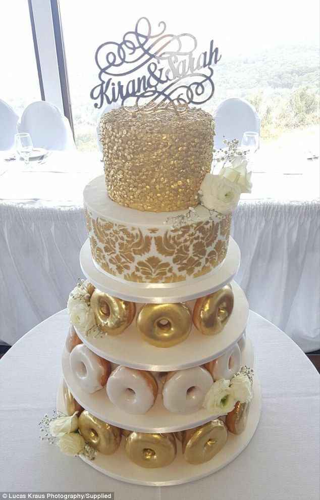 Pastel alternativo: pastel de donas 🍩 - 5