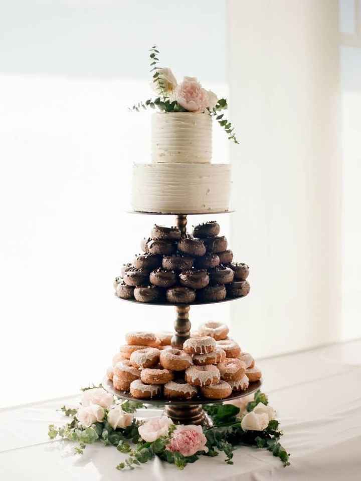 Pastel alternativo: pastel de donas 🍩 - 9