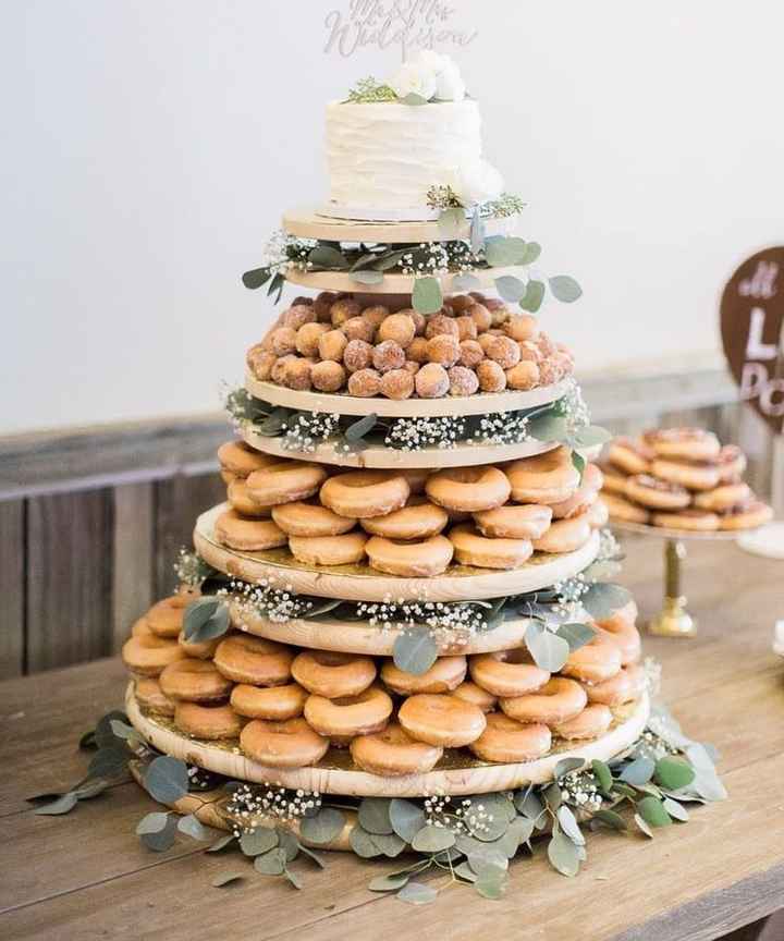 Pastel alternativo: pastel de donas 🍩 - 11