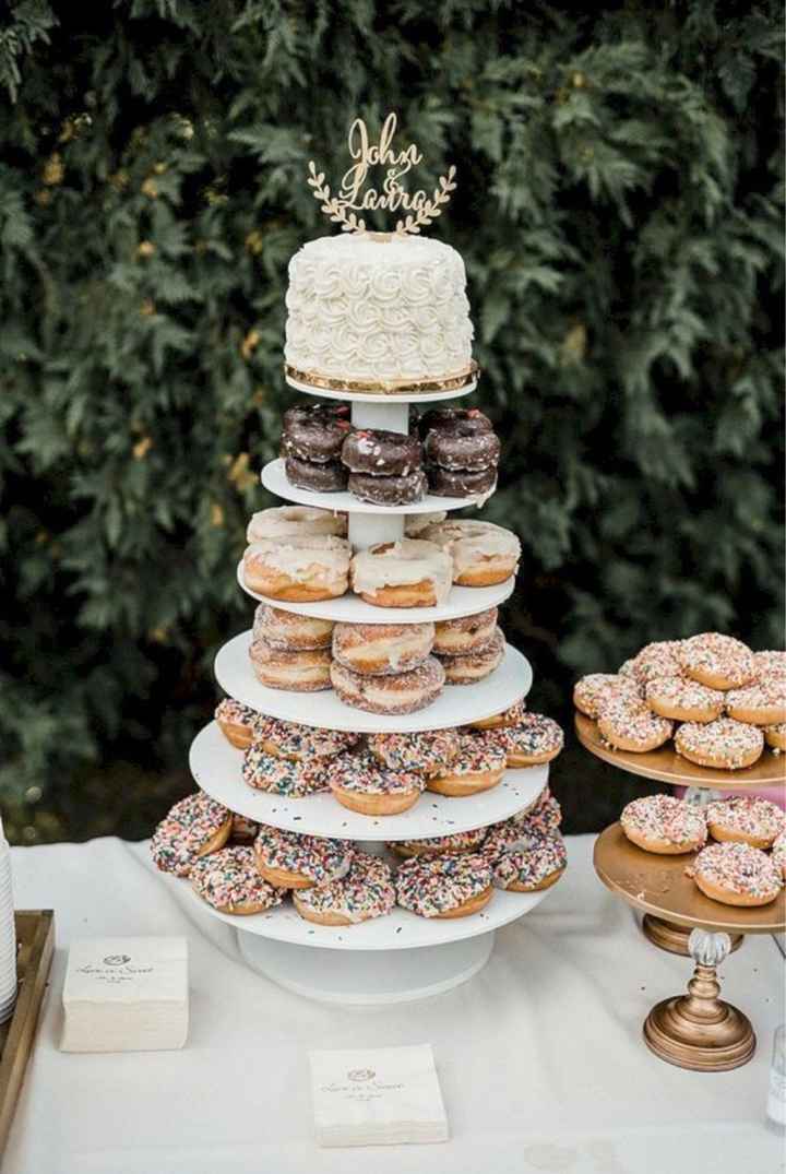 Pastel alternativo: pastel de donas 🍩 - 14