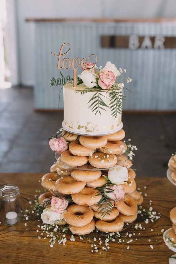 Pastel alternativo: pastel de donas 🍩 - 19