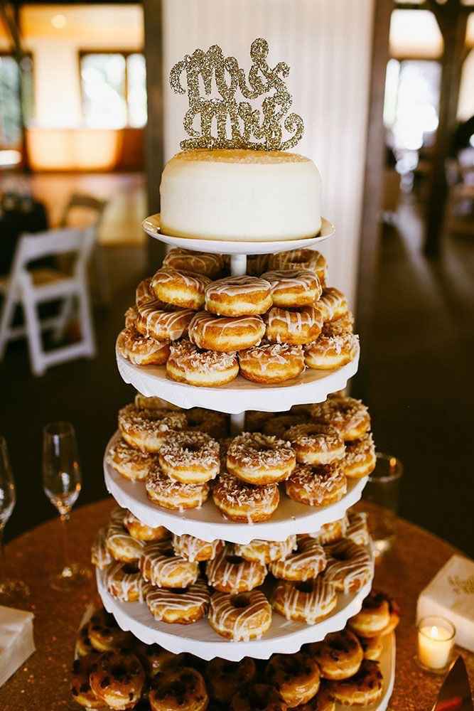 Pastel alternativo: pastel de donas 🍩 - 20