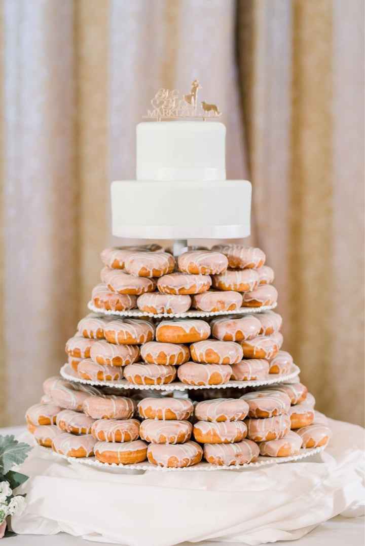 Pastel alternativo: pastel de donas 🍩 - 23