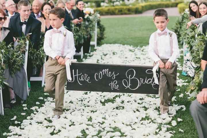 Cómo incluir a los niños en la boda? - 17
