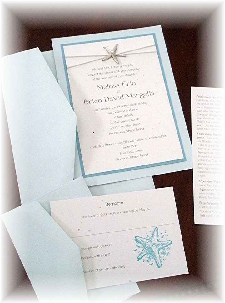Invitaciones para boda en playa - 8