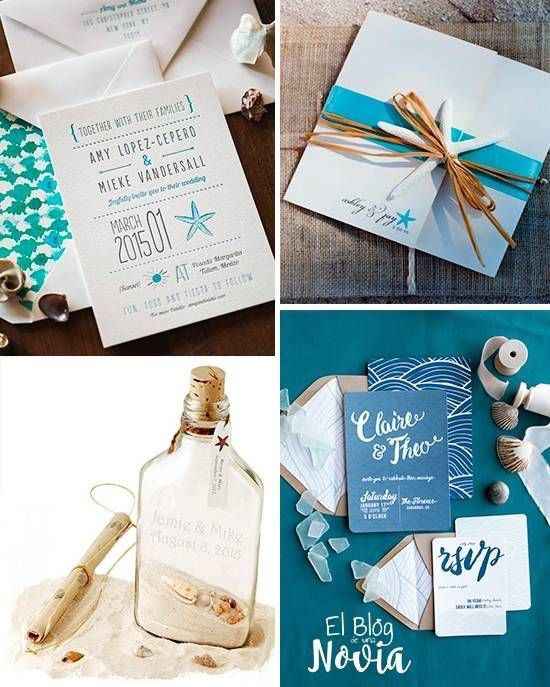 Invitaciones para boda en playa - 11