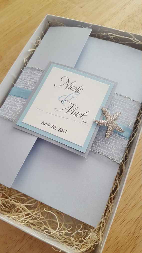 Invitaciones para boda en playa - 14