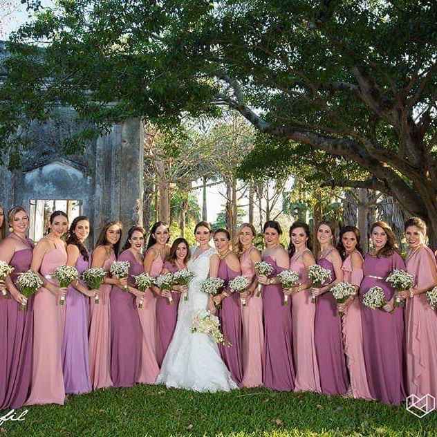 Color para vestidos de damas en verano - 1