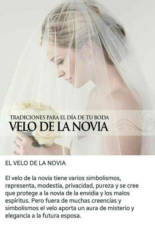 Tradiciones de boda. - 1