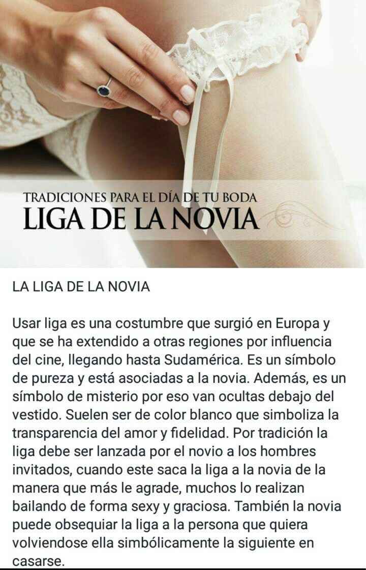 Tradiciones de boda. - 2
