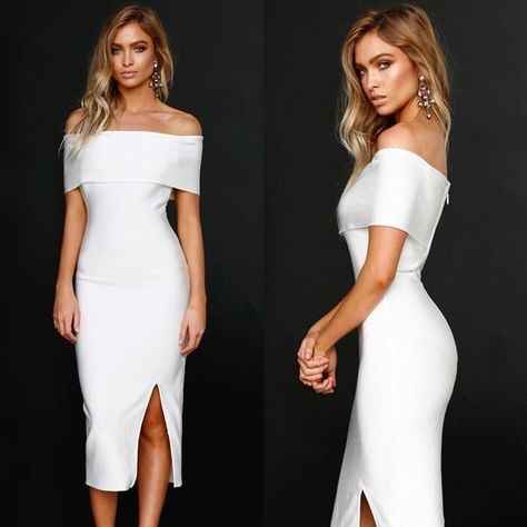 Vestidos claros para despedida o boda civil - 6