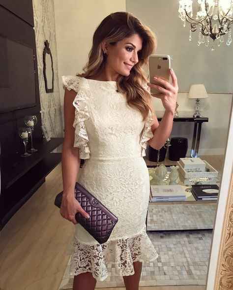 Vestidos claros para despedida o boda civil - 22