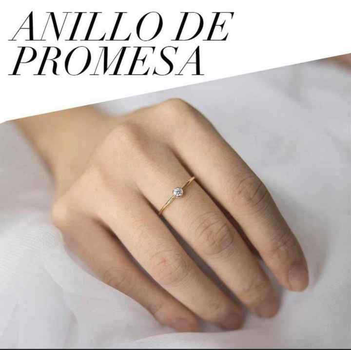 Anillo de promesa - 1