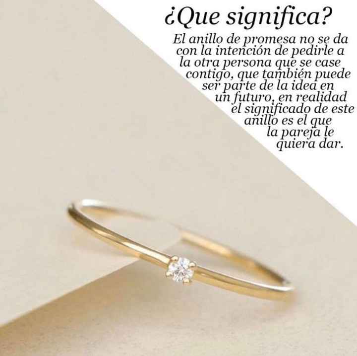 Anillo de promesa - 2