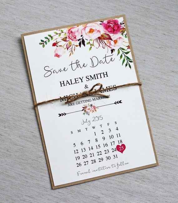 Invitaciones de boda fáciles de hacer - 3