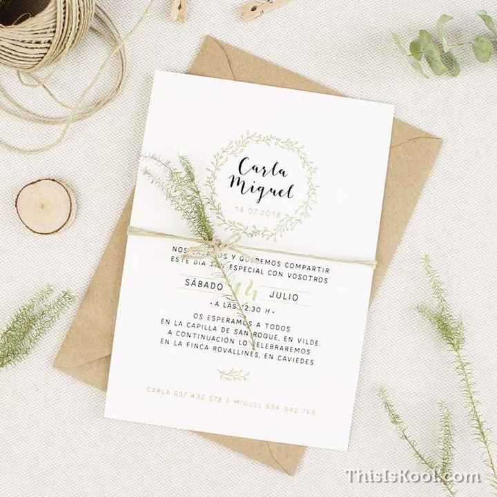 Invitaciones de boda fáciles de hacer - 11