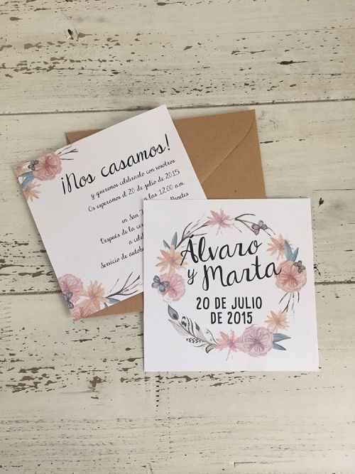 Invitaciones de boda fáciles de hacer - 17