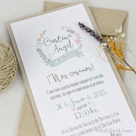 Invitaciones de boda fáciles de hacer - 20