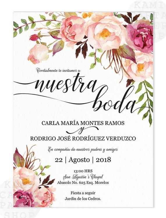 Invitaciones de boda fáciles de hacer - 24