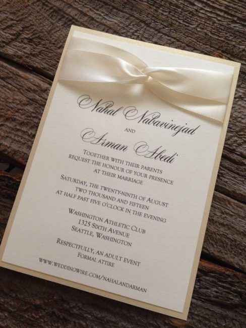 Invitaciones de boda fáciles de hacer - 25