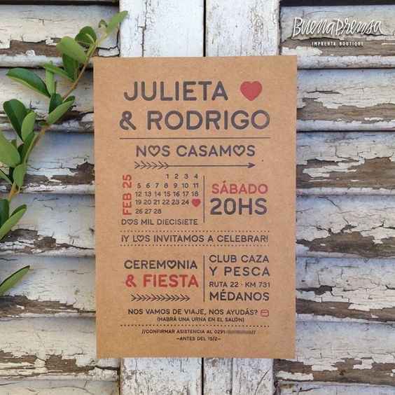 Invitaciones de boda fáciles de hacer - 38