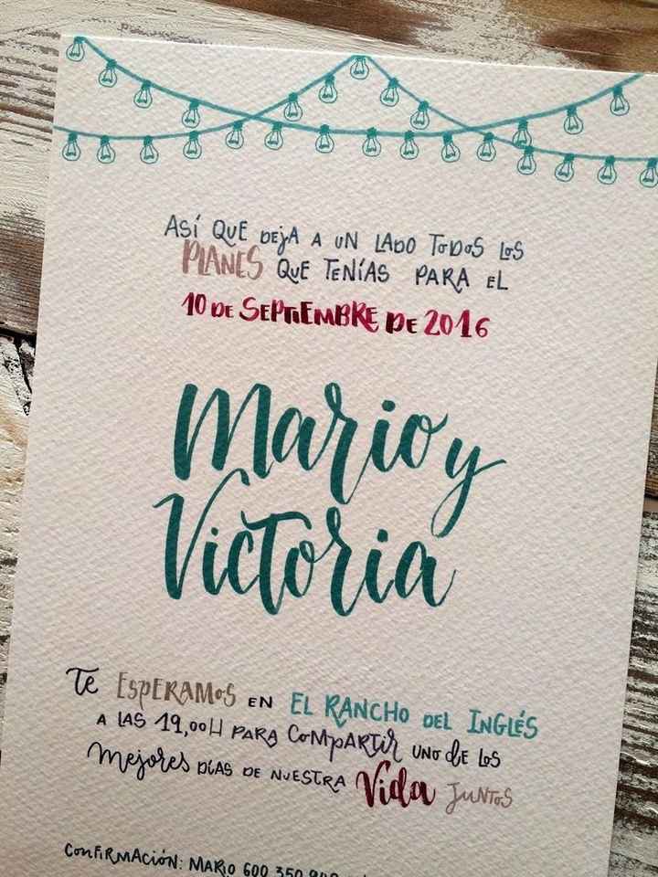 Invitaciones de boda fáciles de hacer - 40