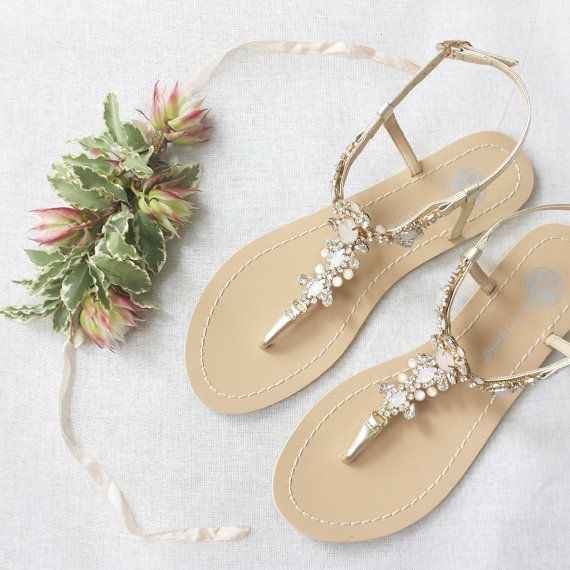 Sandalias para una boda en playa 🌴 - 16