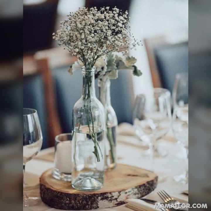 Centros de mesa con botellas recicladas 🍾 - 7