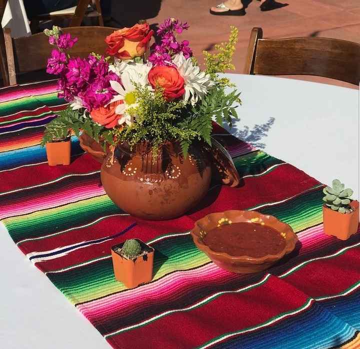 Centros de mesa para temática mexicana - 19