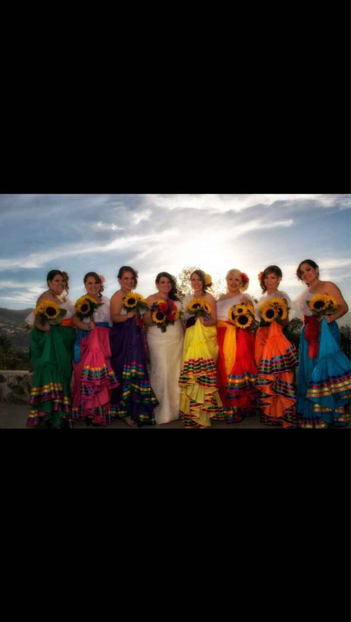 Damas a la mexicana 💚🤍❤️ - 4