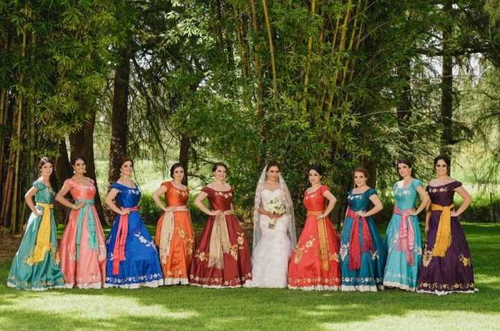 Damas a la mexicana 💚🤍❤️ - 6