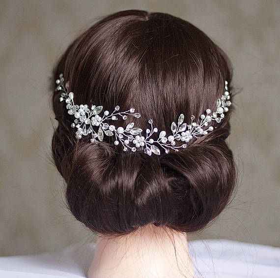 Peinados tipo recogido bajo para novia 👰🏻 - 18