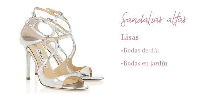 Elige tu calzado de acuerdo al lugar de la recepción 👠 - 5