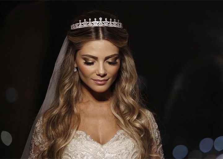 Peinados con cabello suelto para novia 👰🏻 - 1