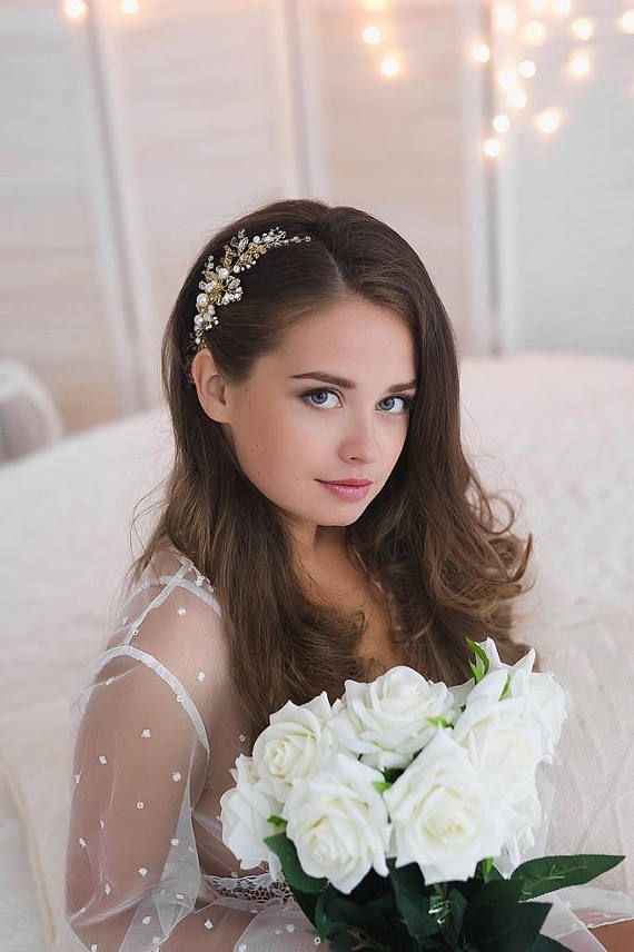 Peinados con cabello suelto para novia 👰🏻 - 5