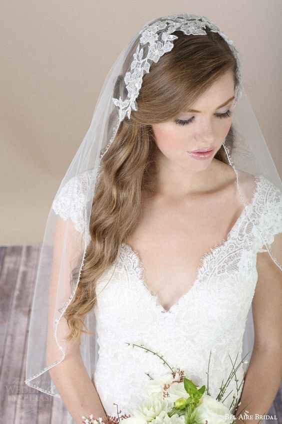 Peinados con cabello suelto para novia 👰🏻 - 10