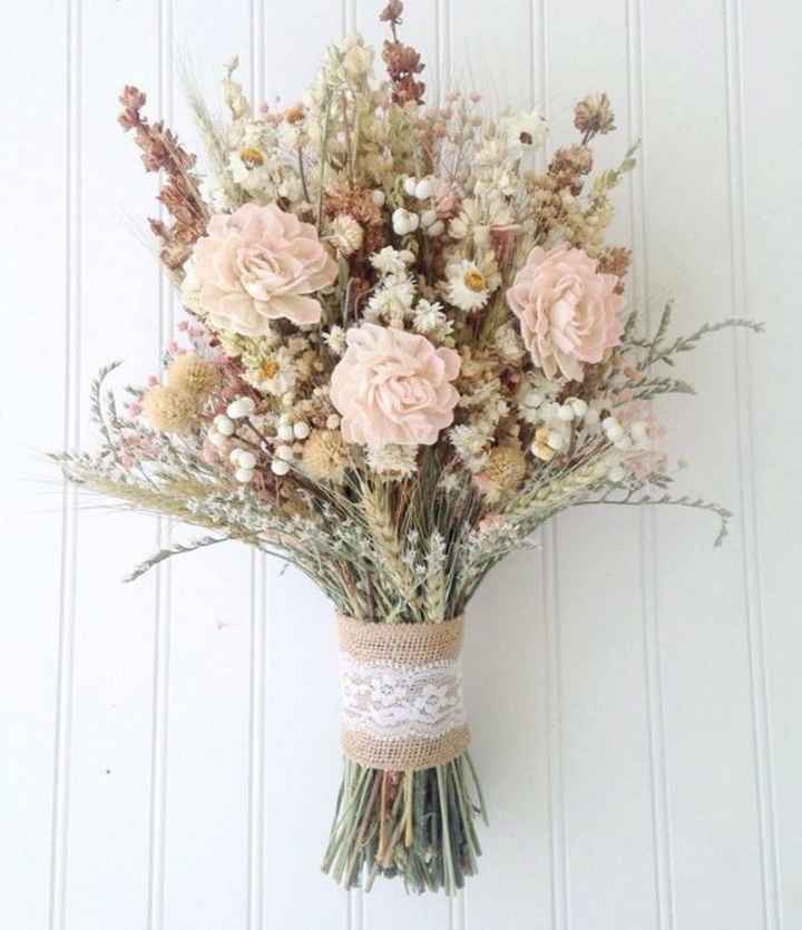 Ramos de novia con toques rosas 💐 - 1