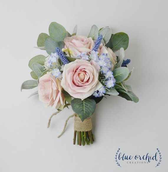 Ramos de novia con toques rosas 💐 - 16