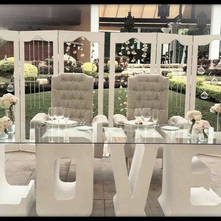 La mesa de los novios 👰🏻🤵🏻 - 3