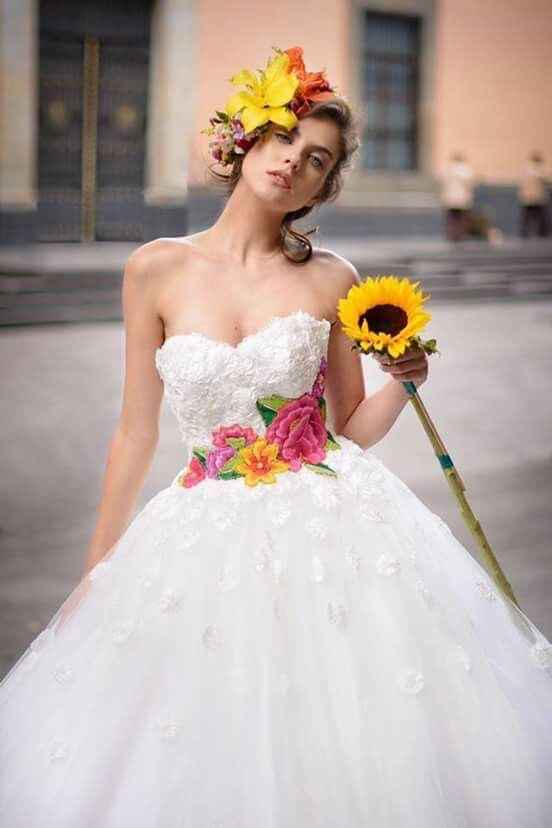 Temática mexicana: El vestido de novia 👰🏻 - 7